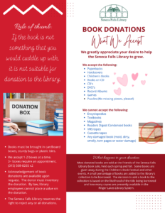 book donations