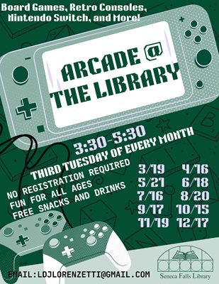 Arcade at the Library