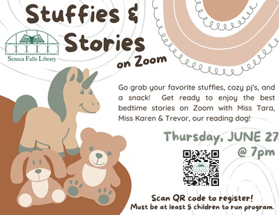 Stuffies & Stories (on Zoom)