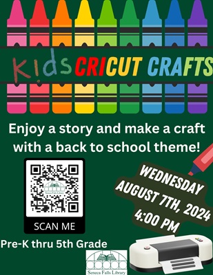 Kids Cricut Crafts (August)