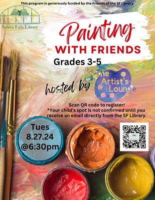 Painting with Friends (Grades 3 – 5)