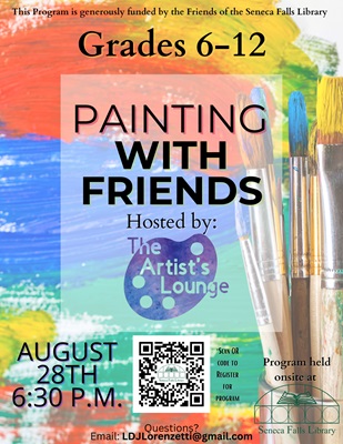 Painting with Friends (Grades 6 – 12)