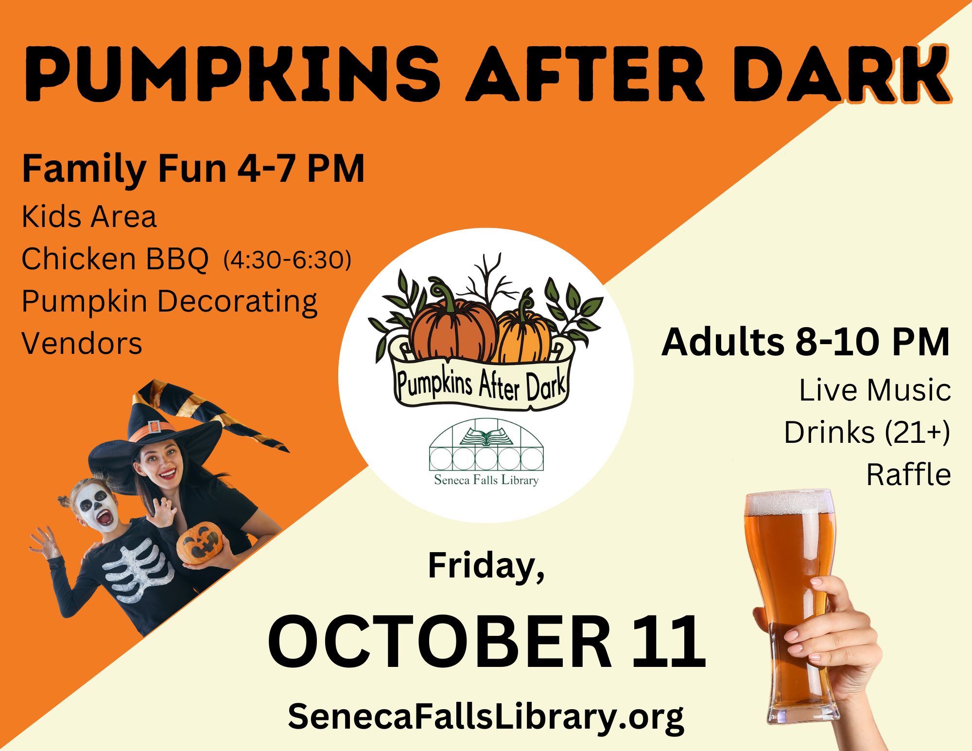 pumpkins after dark flyer