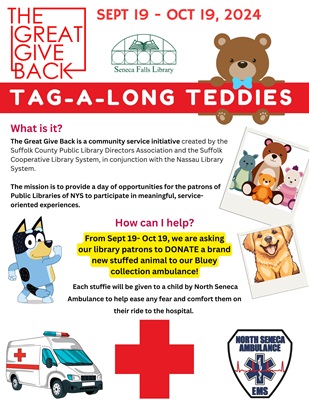 Tag-a-Long Teddies (Great Give Back)