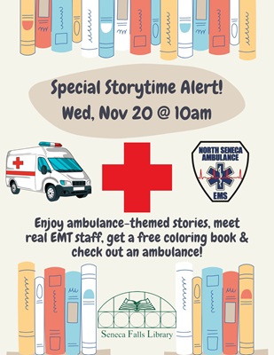 Storytime with North Seneca Ambulance