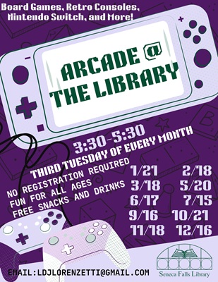 Arcade at the Library