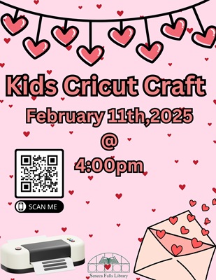 Kids Cricut Craft (February)