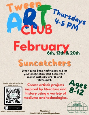 Tween Art Club (February)