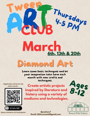 Tween Art Club (March)