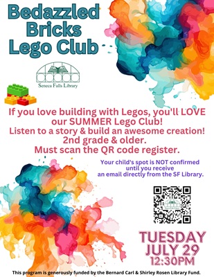 Bedazzled Bricks Lego Club
