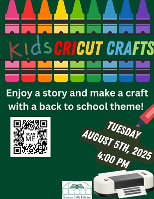 Kids Cricut Crafts (August 5)
