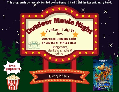 Outdoor Movie Night (July 11)