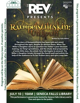 The REV Theatre: Rumpelstiltskin: Unspun