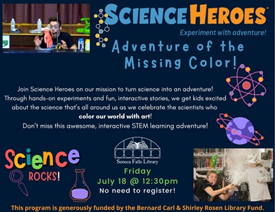 Science Heroes: Adventure of the Missing Color!