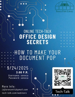 Tech Talk: Office Design Secrets (online)