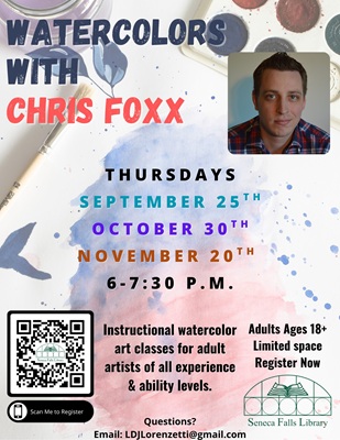 Watercolors with Chris Foxx