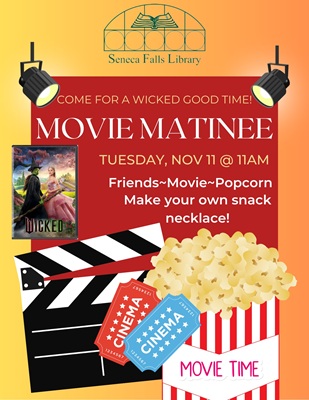 Movie Matinee with snack necklace