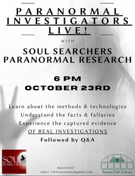 Paranormal Investigators Live