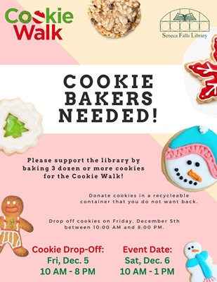 Cookie Bakers Needed