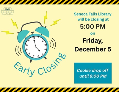 Early Closure on Friday, December 5