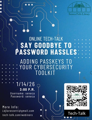 Using Passkeys webinar (online)