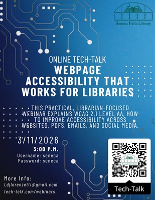 Tech-Talk: Webpage Accessibility That Works for Libraries