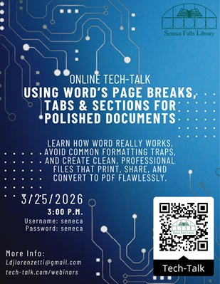 Tech-Talk: Using Word’s Page Breaks, Tabs & Sections for Polished Documents