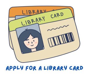 Apply for a library card link