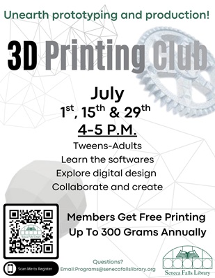3 D Printing Club