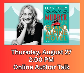 Online Author Talk: High Altitudes and High Stakes: A Miss Marple Mystery with Lucy Foley