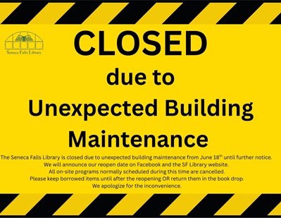 SF Library CLOSED