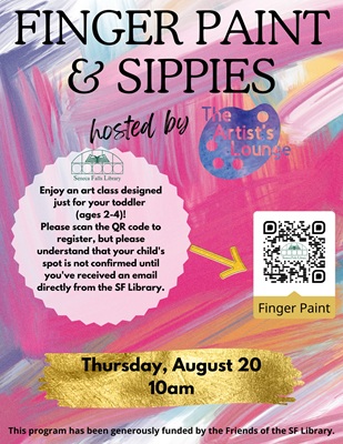 Finger Paints & Sippies