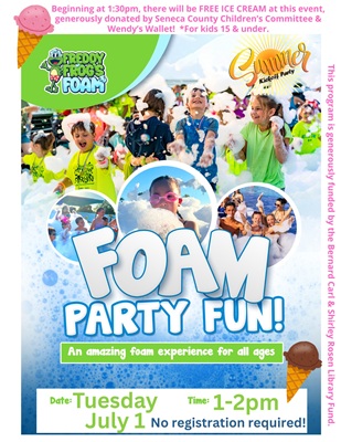 Freddy Frog’s Foam Party