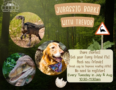 Jurassic Bark with Trevor (July & August)