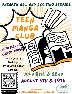 Teen Manga Club (July & August)