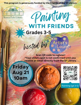 Painting with Friends (Grades 3-5)