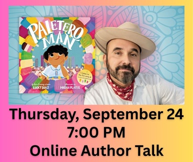 Online Children’s Author Talk: Lucky Diaz