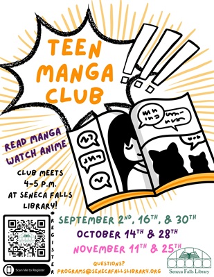 Teen Manga Club (Sep – Nov)