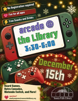 Arcade at the Library (December)