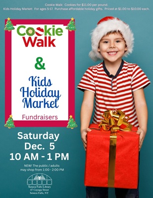 Cookie Walk & Kids Holiday Market Fundraisers
