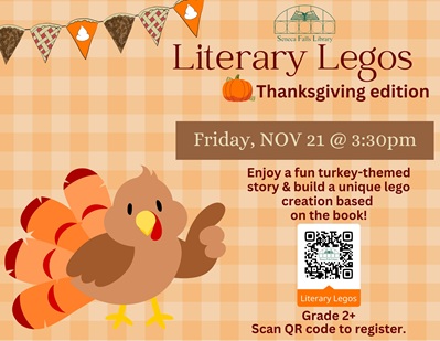 Literary Legos: Thanksgiving Edition