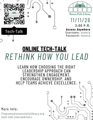 Online Tech-Talk: Rethink How You Lead