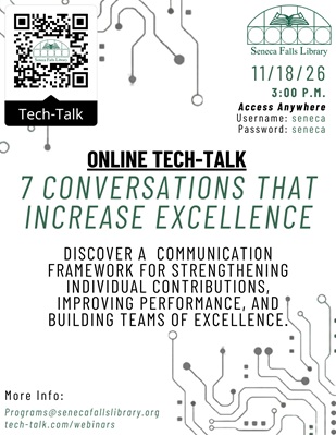 Online Tech-Talk: 7 Conversations That Increase Excellence